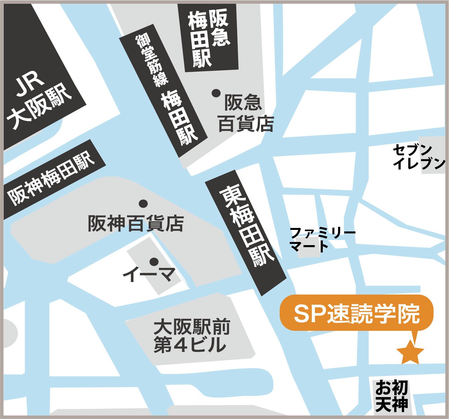 大阪教室地図