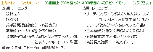 メニュー