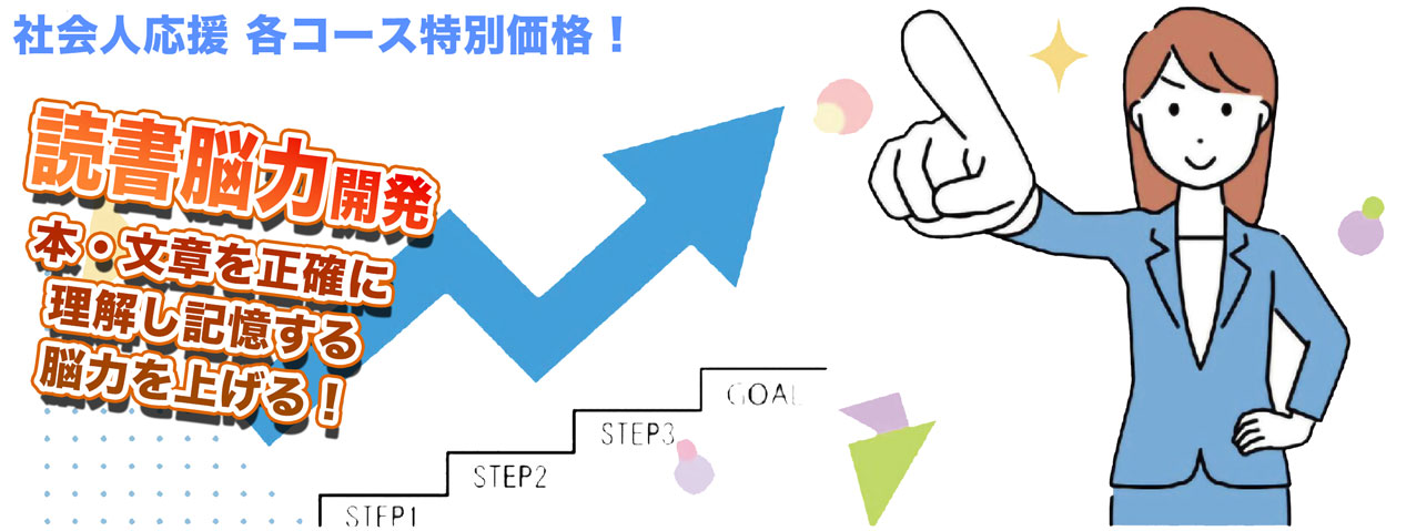 「今年の目標達成!仕事スピードUP!脳力開発キャンペーン」