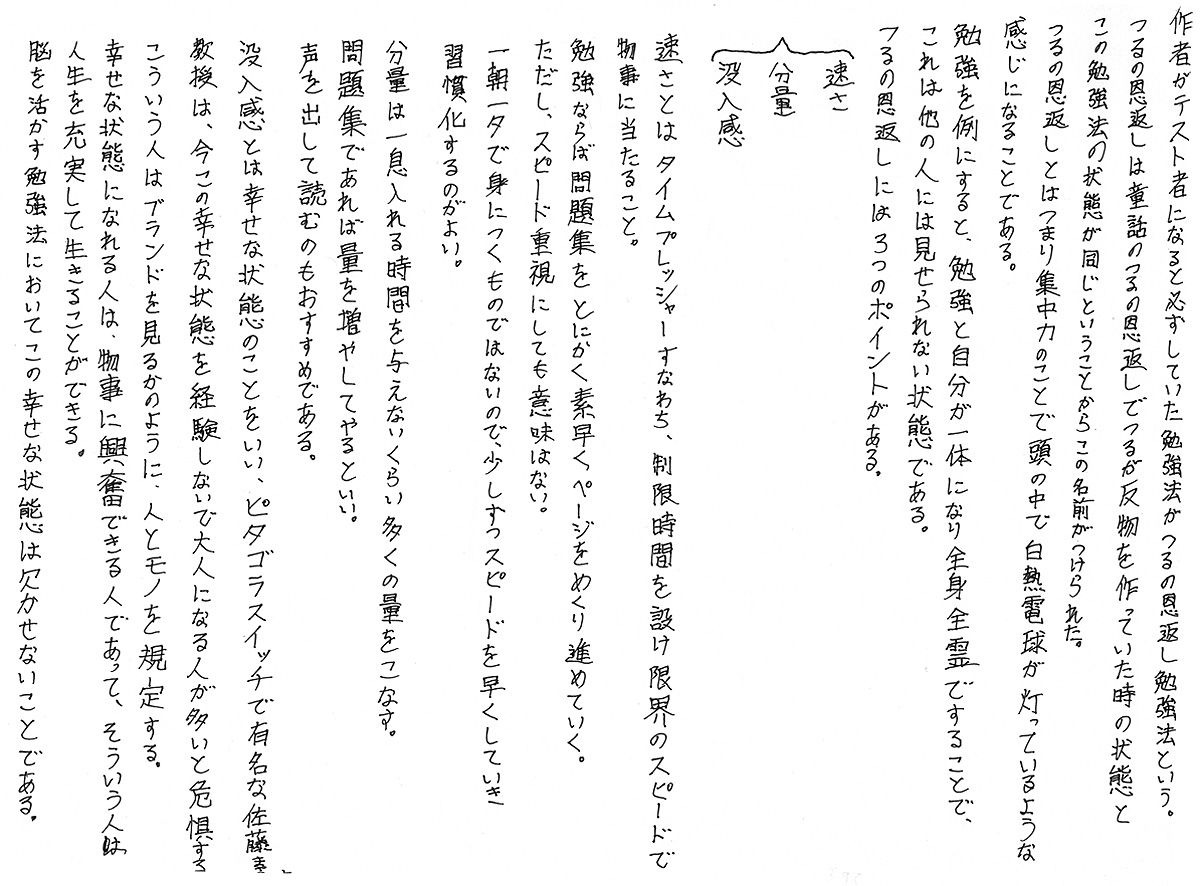 速読記憶術 読書感想文 脳を活かす勉強法 Sp速読学院